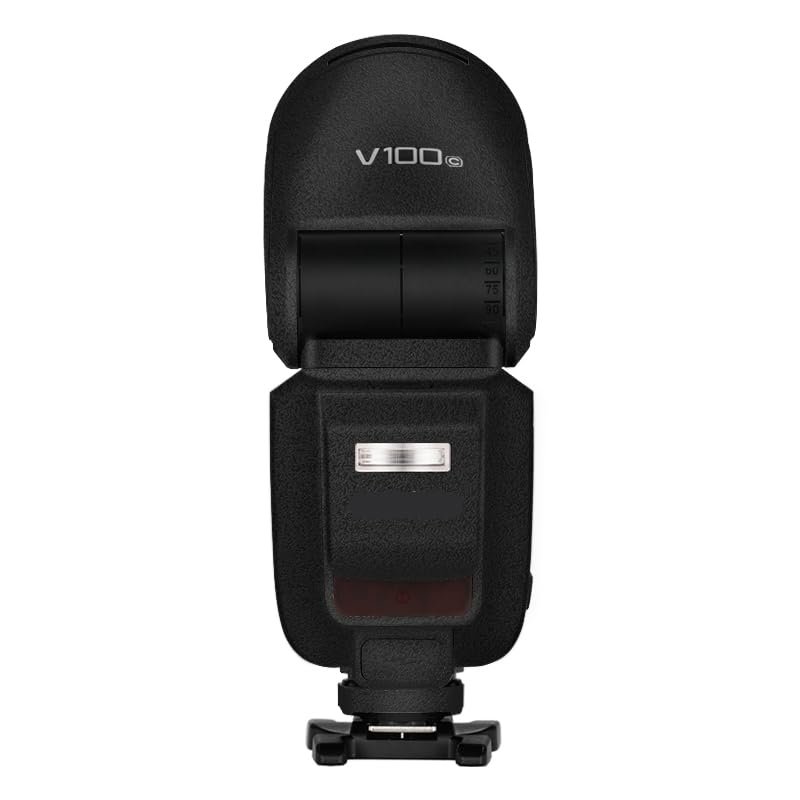 Camera Flash Protector Coat Protective Film for Godox V100 Body Vinly Wrap Skin Premium Sticker Photography Decal V100 (Frosted Black)