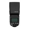 V860 Camera Flash Skin Coat Wrap Protective Film Body Decal Anti-Scratch Sticker Accessories for Godox V860 (Carbon Fiber Black) view 1