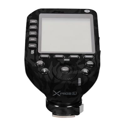 for GODOX XPro II Wireless Flash Trigger Decal Skin Vinyl Wrap Film Camera Flash Body Protective Sticker Protector Coat X Pro II (Shadow Camo Black)