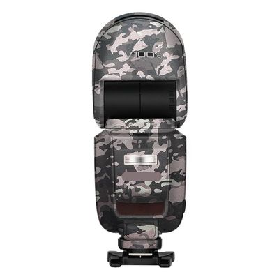 Camera Flash Protector Coat Protective Film for Godox V100 Body Vinly Wrap Skin Premium Sticker Photography Decal V100 (Field Camouflage)