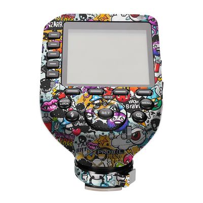 for GODOX XPro II Wireless Flash Trigger Decal Skin Vinyl Wrap Film Camera Flash Body Protective Sticker Protector Coat X Pro II (Graffiti White)