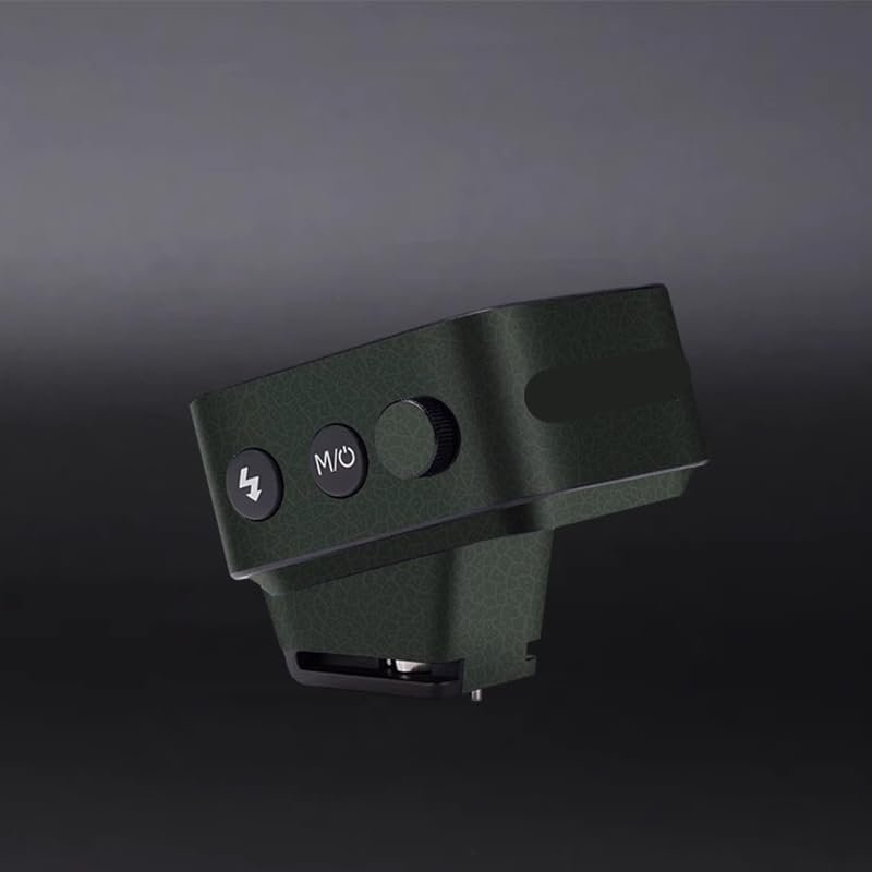 Camera Flash Protector Coat Protective Film for Godox X3 Wireless Flash Trigger Body Vinly Wrap Skin Premium Sticker Photography Decal X3(Leather Green)