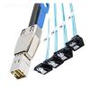 1.0M MI NI S*A*S HD SFF-8644 36P with IC Male to 4 SATA 7P Female 90 Degree Server Ra*/id Cable adpter view 2