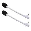 EBTOOLS Detachable Microphone, Replacement Game Mic 3.5mm, Detachable Microphone Boom, Fit for Astro TR, Noise Cancelling, Lossless Sound Quality, Bendable, 2 Pack (White) view 1