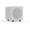 Kanto SUB6 Sealed Powered Subwoofer | 200W Peak Power | 6 Woofer | Quick & Accurate Bass | Ultra-Compact Design | Matte White w/White Grille view 1