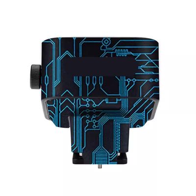 Camera Flash Protector Coat Protective Film for Godox X3 Wireless Flash Trigger Body Vinly Wrap Skin Premium Sticker Photography Decal X3(Circuit Blue)