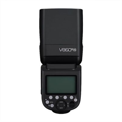 V860 Camera Flash Skin Coat Wrap Protective Film Body Decal Anti-Scratch Sticker Accessories for Godox V860 (Matte Black)