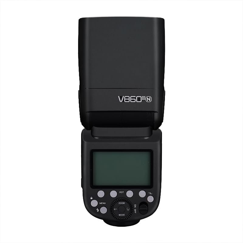 V860 Camera Flash Skin Coat Wrap Protective Film Body Decal Anti-Scratch Sticker Accessories for Godox V860 (Matte Black)