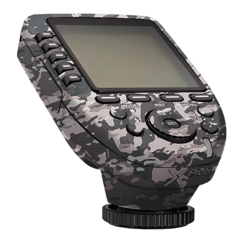 X Pro Flash Skin Coat Wrap Protective Film Body Decal Anti-Scratch Sticker Accessories for Godox XPro Wireless Flash Trigger(Field Camouflage)
