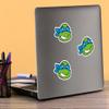 Teenage Mutant Ninja Turtles Leonardo Headshot 150ct Vinyl Large Deluxe Stickers Variety Pack - Laptop, Water Bottle, Scrapbooking, Tablet, Skateboard, Indoor/Outdoor view 3