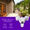 Roku Floodlight Camera for Home Security, Wired Outdoor 1080p HD Security Cam with 270 Night Vision, Dimmable Floodlights, Motion & Sound Detection, Remote Monitoring, 90-Day Subscription (Renewed) view 4