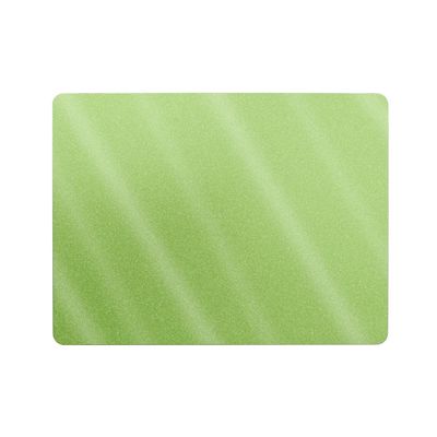 Glossy Glitter Laptop Skin Compatible with Microsoft Surface Laptop 8 13" (2025) - Solid Lime Green - Premium 3M Vinyl Protective Wrap Decal Cover - Easy to Apply | Crafted in The USA by MightySkins