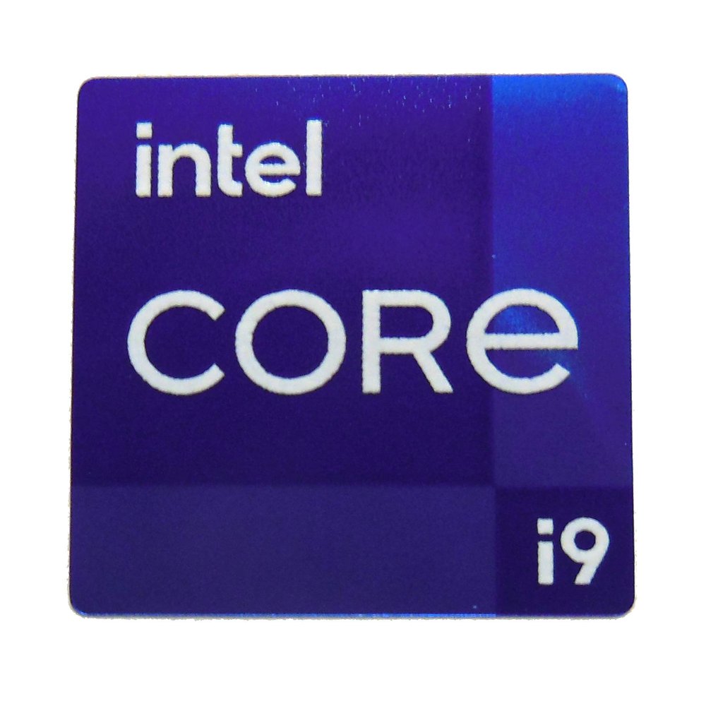 VATH Sticker Compatible with Core i9 14 x 14mm / 9/16" x 9/16" [1202]