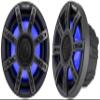 KICKER 51MSC654 - MSC 6.5-Inch Premium Marine 4-Ohm LED Coaxial System, Pair (Renewed) view 2
