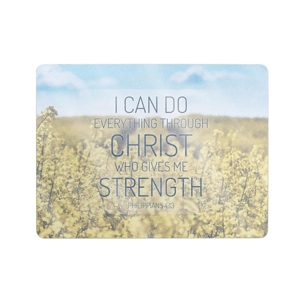 Glossy Glitter Laptop Skin Compatible with Microsoft Surface Laptop 8 13" (2025) - Through Christ - Premium 3M Vinyl Protective Wrap Decal Cover - Easy to Apply | Crafted in The USA by MightySkins