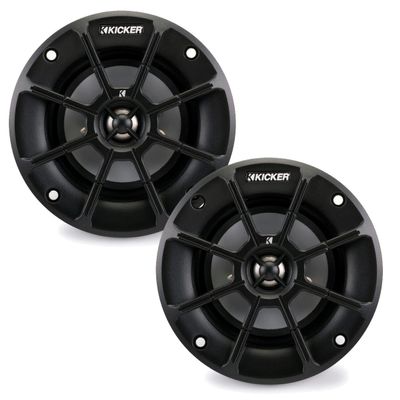 Kicker 4 Inch PS-Series Powersports Speakers 40PS44 (Pair) (Renewed)