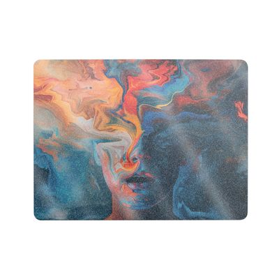 Glossy Glitter Laptop Skin Compatible with Microsoft Surface Laptop 8 13" (2025) - Out of Body - Premium 3M Vinyl Protective Wrap Decal Cover - Easy to Apply | Crafted in The USA by MightySkins
