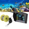 Oreilet Underwater Fish Finder Camera, 1080P HD 195 Wide Angle Underwater Fishing Video Camera with 4.3 Inch Screen Sunshade for Ice Fishing Lake, for Boats Kayak (20m) view 2