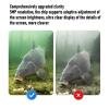 Oreilet Underwater Fish Finder Camera, 1080P HD 195 Wide Angle Underwater Fishing Video Camera with 4.3 Inch Screen Sunshade for Ice Fishing Lake, for Boats Kayak (30m) view 4