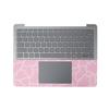 Carbon Fiber Laptop Skin Compatible with Microsoft Surface Laptop 8 13" (2025) - Pink Giraffe - Premium 3M Vinyl Protective Wrap Decal Cover - Easy to Apply | Crafted in The USA by MightySkins view 2