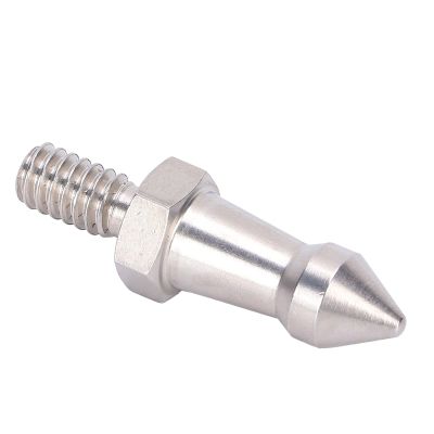 1/4 Inch Stainless Steel Foot Spike - Durable Replacement Tripod Spikes, Smooth Surface Design for Enhanced Stability in Photography and Trekking