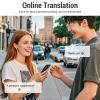 FAUOSWUK Ai Translation Glasses for Men Women with 150 Languages, AI Translator Smart Glasses Powered by GPT, Anti Blue Light Simultaneous Interpretation for Trade Business view 2