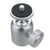 AsrMyjcx Mini Ball Head Metal Swivel /4" Screw Tripod Mount for Phone Light Stand Monopods Projector DSLR Cameras view 2