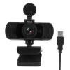 Enlybee HD Webcam USB 2K/1440P for Live Broadcast, Desktop Computer Camera with Builtin Microphone, PC06 Model, 360 Degree Rotatable, Plug and Play, Intelligent Noise Reduction view 1
