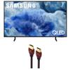 Samsung QN50Q8FAAFXZA 50 Inch Class QLED Q8F 4K Vision AI Smart TV with a WireLogic Ruby 8ft Ultra High Speed 4K-8K-10K HDMI Cable (2025) view 1