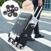 Luggage Replacement Wheels 2Pcs Travel Suitcase Wheels Repair Accessories Luggage Mute Wheel Travel Bag Suitcase Parts Axles Sliding Resistant Caster for Most of Wheels Rolling Luggages(1) view 3