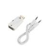 bodateng HDMI to Converter HD 1080P HDMI Male to Famale Adapter with 3.5mm Audio Output for PC Display Projector(White) view 1