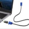 bodateng HDMI to Converter HD 1080P HDMI Male to Famale Adapter with 3.5mm Audio Output for PC Display Projector(White) view 4