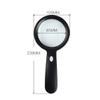 MVUYO Portable Handheld Illuminated Magnifier Magnifying Glass Lens LED Light Aid for Seniors view 2