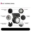 Luggage Replacement Wheels 1 Pairs 360  Suitcase Accessories Trolley Case Universal Wheel Replacement and Maintenance for Most of Wheels Rolling Luggages(W276 Black S (2Pcs)) view 4