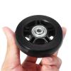 Luggage Replacement Wheels 4 Sets Suitcase Replacement Wheel Black Resistant With Screw Luggages Wheel Axles Repair Kit For Most Of Wheels Rolling Luggages(43mmx18mm) view 4