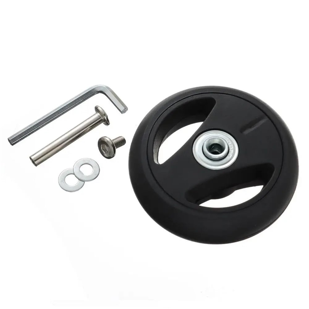 Luggage Replacement Wheels 4Pairs PVC Suitcase Replace Wheel with Screw Silent Caster Repair Kit DIY Parts for Travel Luggages for Most of Wheels Rolling Luggages(8)
