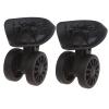 Luggage Replacement Wheels 2Pair Trolley Case Wheel No Noise Luggage Swivel Left & Right Caster Suitcase Replacement Parts for Most of Wheels Rolling Luggages(1) view 1