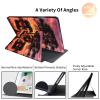 360Rotating Stand Case for 6.8" Kindle Paperwhite (11th Generation-2021) & Kindle Paperwhite Signature Edition, Durable PU Leather Cover with Auto Wake/Sleep for Men, Women, Sunset Elephant view 2