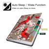 360Rotating Stand Case for 6.8" Kindle Paperwhite (11th Generation-2021) & Kindle Paperwhite Signature Edition, Durable PU Leather Cover with Auto Wake/Sleep for Men, Women, Butterfly Red Bird view 3