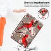 360Rotating Stand Case for 6.8" Kindle Paperwhite (11th Generation-2021) & Kindle Paperwhite Signature Edition, Durable PU Leather Cover with Auto Wake/Sleep for Men, Women, Butterfly Red Bird view 4