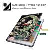 360Rotating Stand Case for 6" Kindle Paperwhite (10th Generation,2018 Release), PU Leather Folio Cover with Auto Wake/Sleep, Durable Shockproof Protective Case for Men Women, Moon Flower view 3