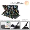 360 Rotating Stand Case for 6" Kindle (11th Generation-2024/2022 Release), PU Leather Folio Cover with Auto Wake/Sleep, Durable Shockproof Protective Case for Men, Women, Butterfly view 2