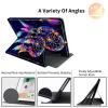 360Rotating Case for Fire HD 8 (6th/7th/8th Gen, 2016/2017/2018 Release), PU Leather Folio with Auto Wake/Sleep,Durable Shockproof Protective Cover for Fire HD 8-Inch Tablet,Colorful Dream Catcher view 2