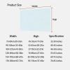 ZDOYUN Living Room Dust TV Cover Universal for LCD Television Screen Protector Decoration TV Dust Cover Durable TV Protection(White,46-50 inches) view 4