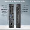 BTO HP EliteDesk 800 G2 Mini Desktop Computer PC, Intel Core i5-6500T 6th Gen. Processor, 16GB DDR4 Ram, 512GB PCIe NVMe SSD, Built-in WiFi, Wireless Keyboard & Mouse, Windows 11 Pro (Renewed) view 2