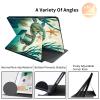 360 Rotating Stand Case for 6" Kindle (11th Generation-2024/2022 Release), PU Leather Folio Cover with Auto Wake/Sleep, Durable Shockproof Protective Case for Men, Women, Turtle view 2