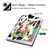 360Rotating Stand Case for 6.8" Kindle Paperwhite (11th Generation-2021) & Kindle Paperwhite Signature Edition, Durable PU Leather Cover with Auto Wake/Sleep for Men, Women, Leopard Cow view 3