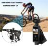 LKAHYUIBC Action Camera, 270 Rotatable Lens Ultra HD Pocket Action Camera Built in WiFi Mini Sports Camer Waterproof Case Helmet Travel Camera,for Diving, Cycling and Vlogging view 4
