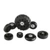 Luggage Replacement Wheels 2Pairs Universal Suitcase Wheel Trolley Case Travel Flexible Mute Luggage Suitcase Swivel Wheel Replacement Repair Accessory for Most of Wheels Rolling Luggages(Fj5714) view 1