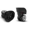 Luggage Replacement Wheels 2Pairs Luggage Replacement Wheel Universal Suitcases Spinner Caster Silent Rubber Repair Accessories for Most of Wheels Rolling Luggages(Black,Small) view 1